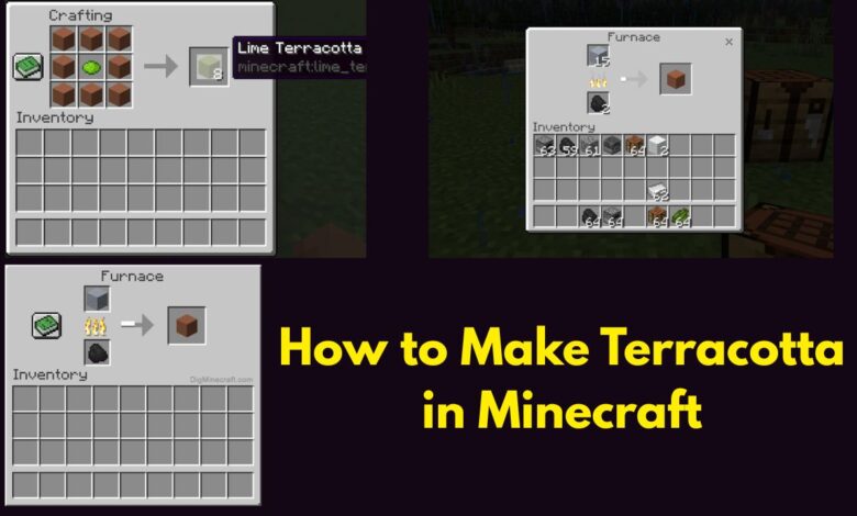 How to Make Terracotta in Minecraft