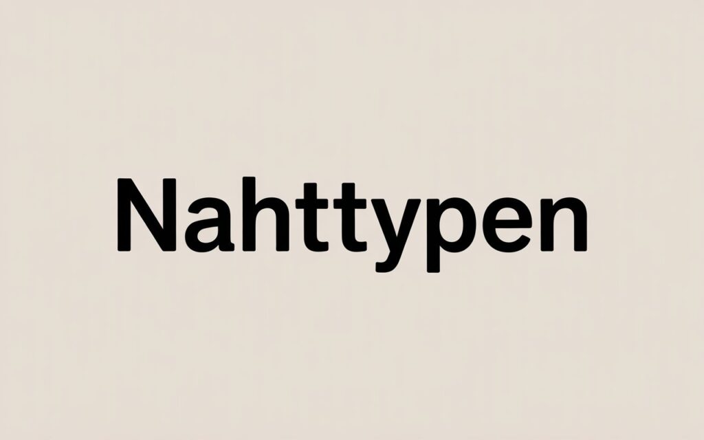 nahttypen 
