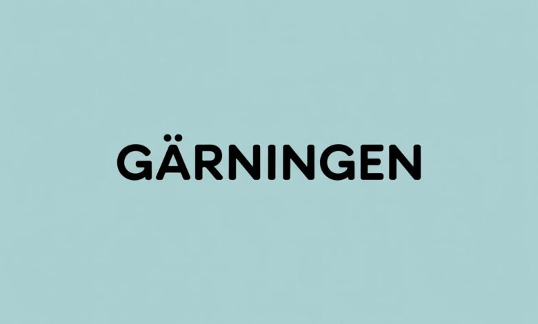 gärningen
