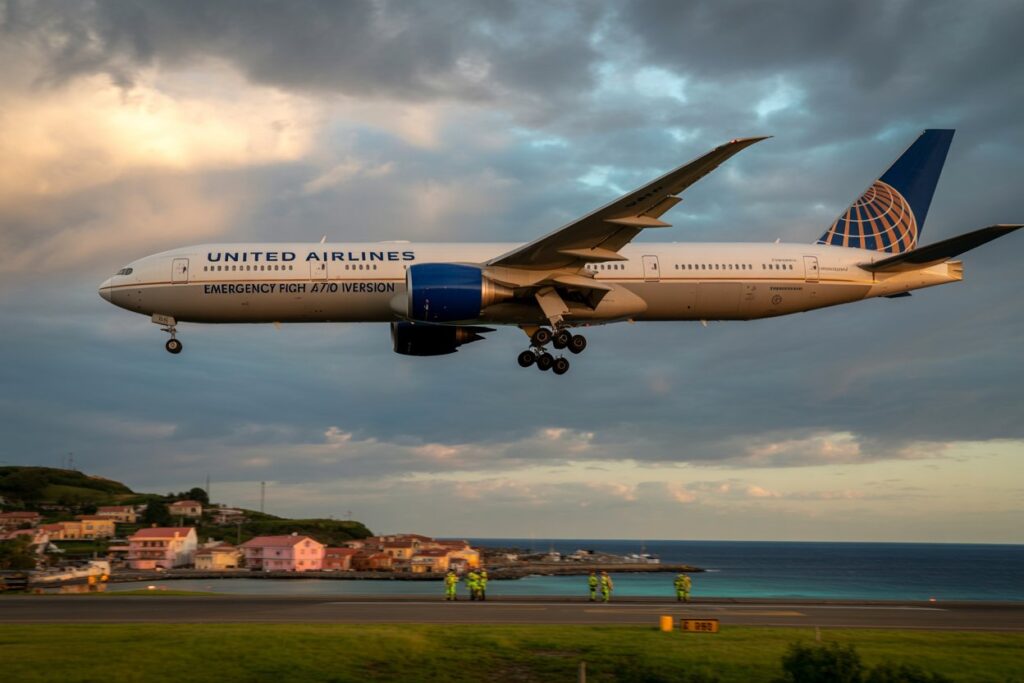 united airlines flight ua770 emergency diversion 
