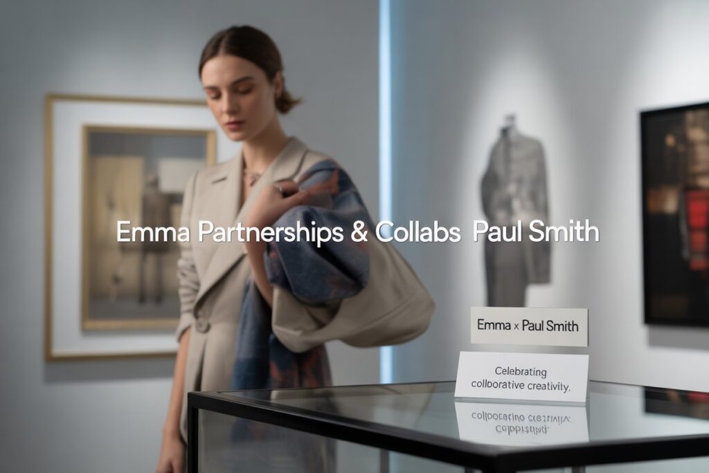 emma partnerships and collabs pauls mith