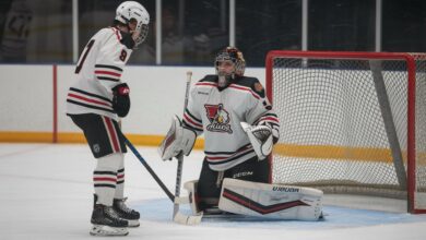 myles mint pulls the goalie