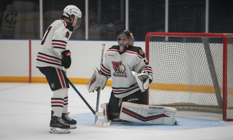 myles mint pulls the goalie