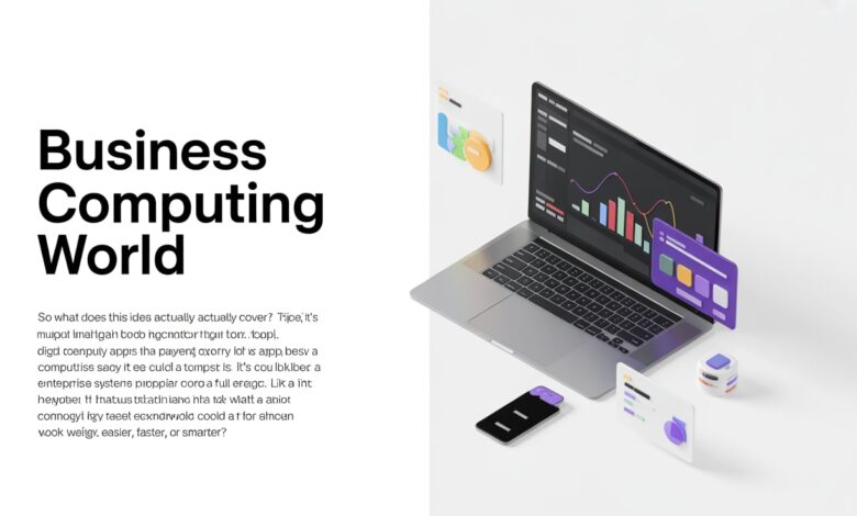 business computing world