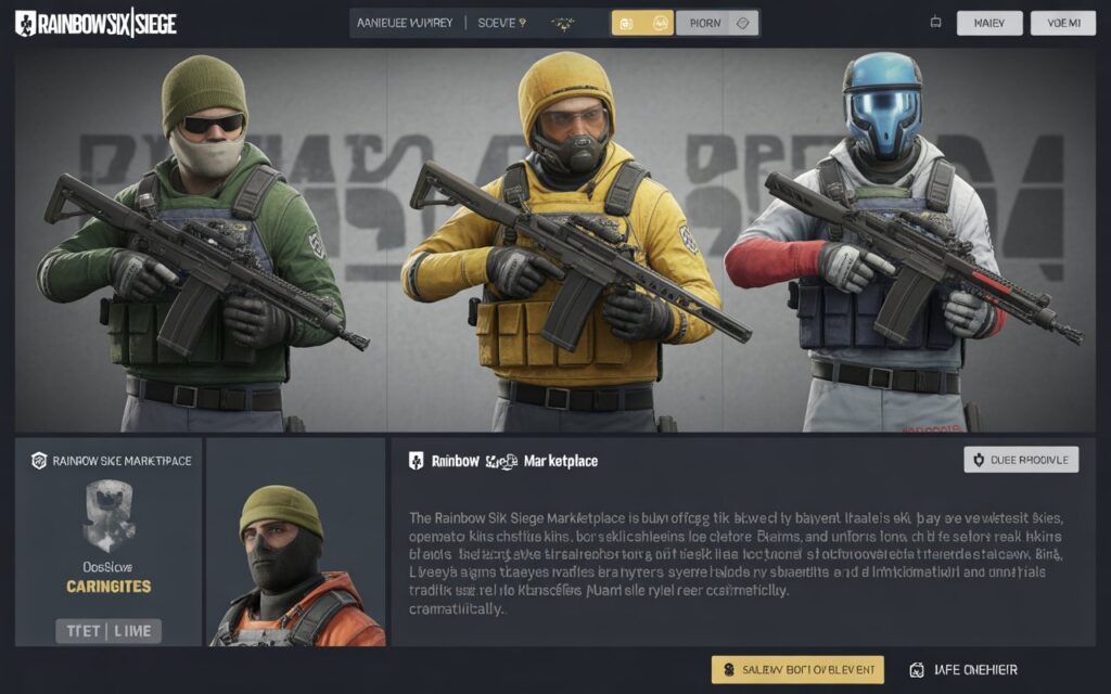 Rainbow Six Siege Marketplace