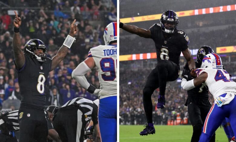 baltimore ravens vs buffalo bills match player stats