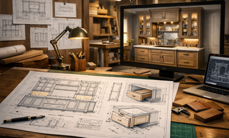 Custom Millwork Drafting: Turning Bespoke Design Concepts into Build-Ready Drawings